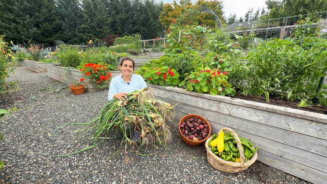 Cover Image for Youtube video: We Left for 8 Days... The Garden Didn’t Slow Down!