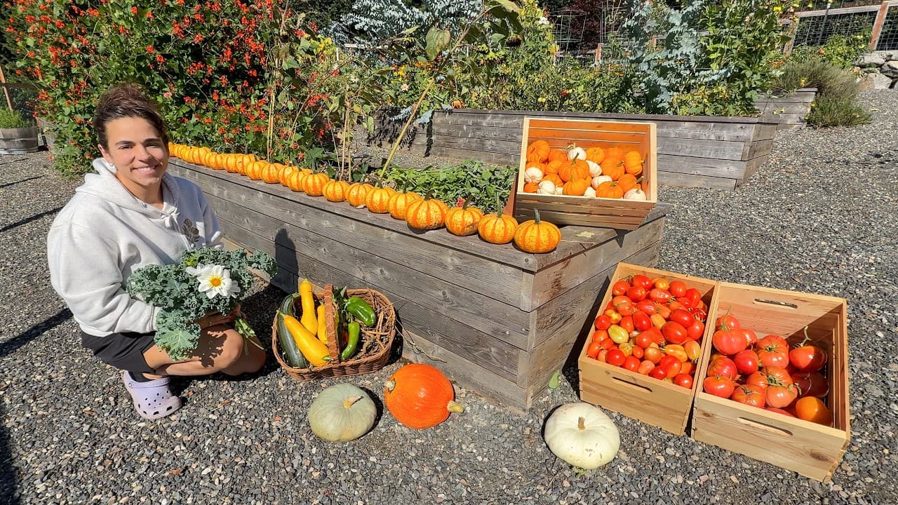 Cover Image for Youtube video: I Went Out for Pumpkins and Came Back With Baskets of Food!