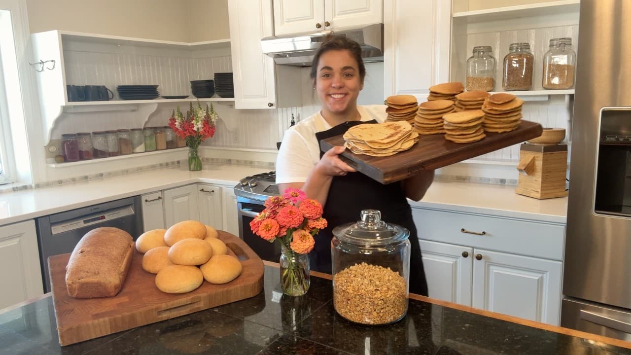 Cover Image for Youtube video: A Marathon Baking Day! Filling the freezer with scratch-made bread!
