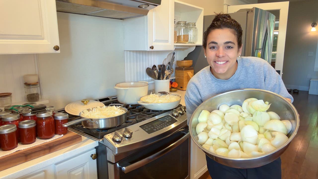 Cover Image for Youtube video: Summer’s Harvest, Winter’s Ingredients | A BIG Day Preserving Onions