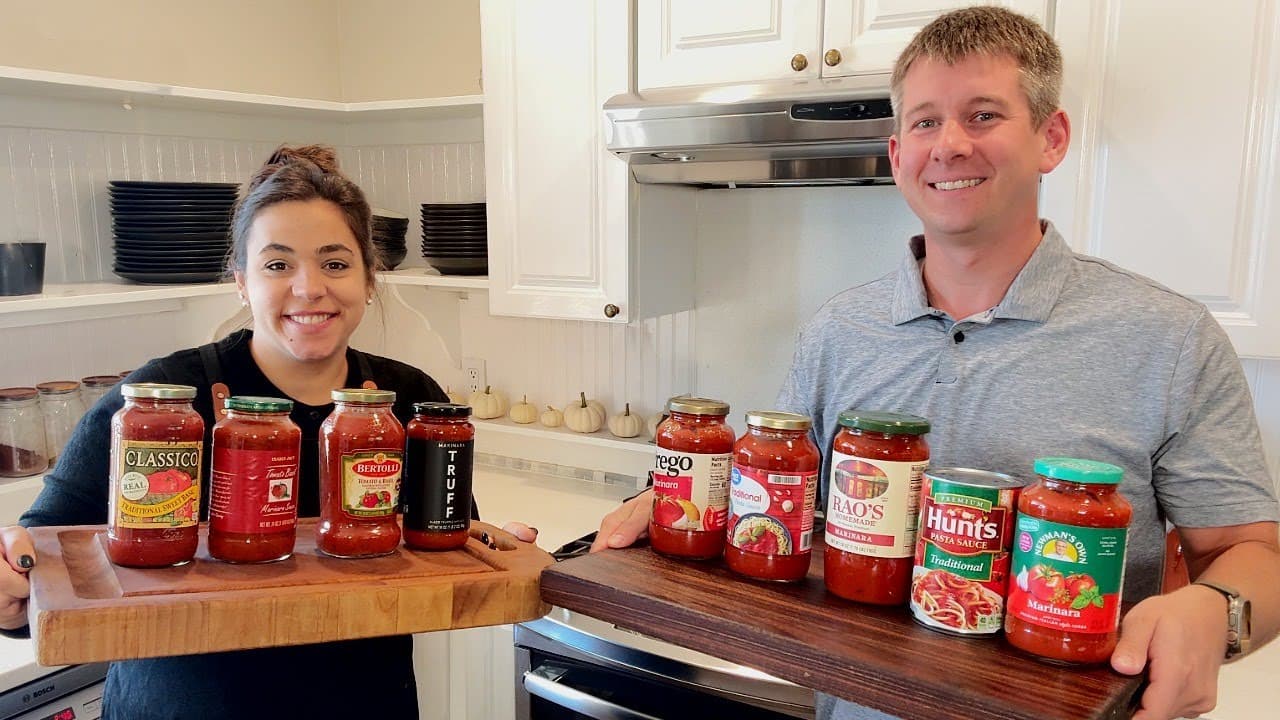 Cover Image for Youtube video: Blind Marinara Sauce Taste Test and STEELPORT Knife Co Giveaway, LIVE!