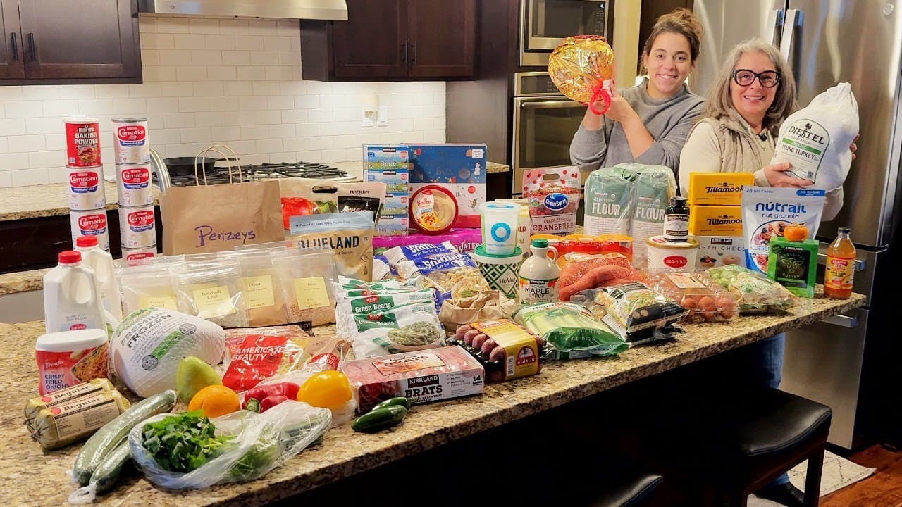 Cover Image for Youtube video: Massive Thanksgiving Haul and Party Plan!!