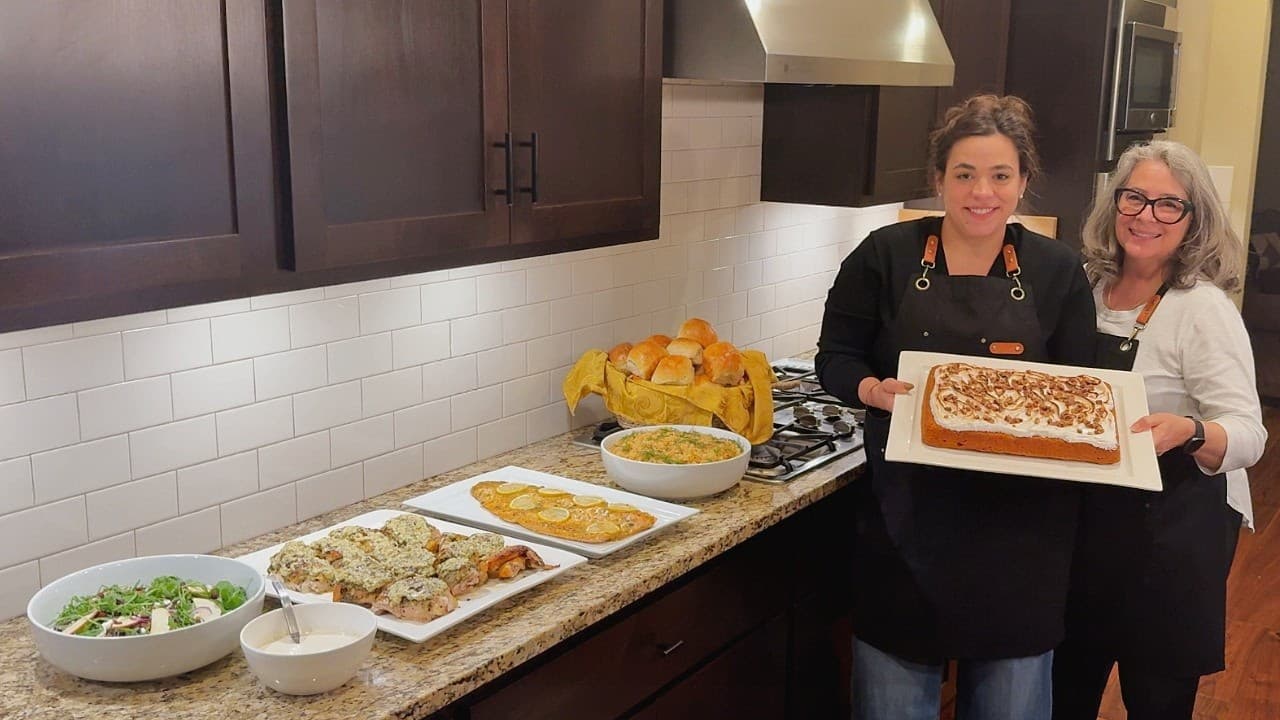 Cover Image for Youtube video: Cooking up a Beautiful Christmas Dinner for the Ones WE LOVE!!