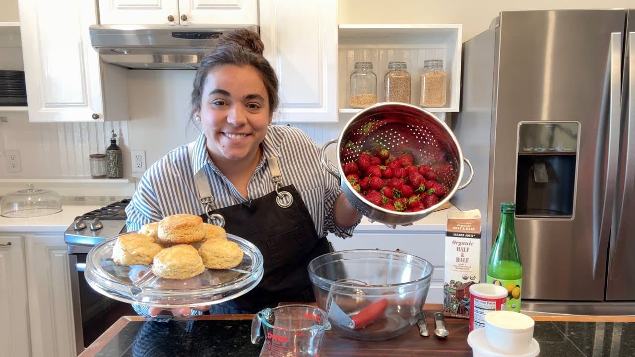 Cover Image for Youtube video: Let's Make Strawberry Shortcakes with Fresh Local Strawberries LIVE