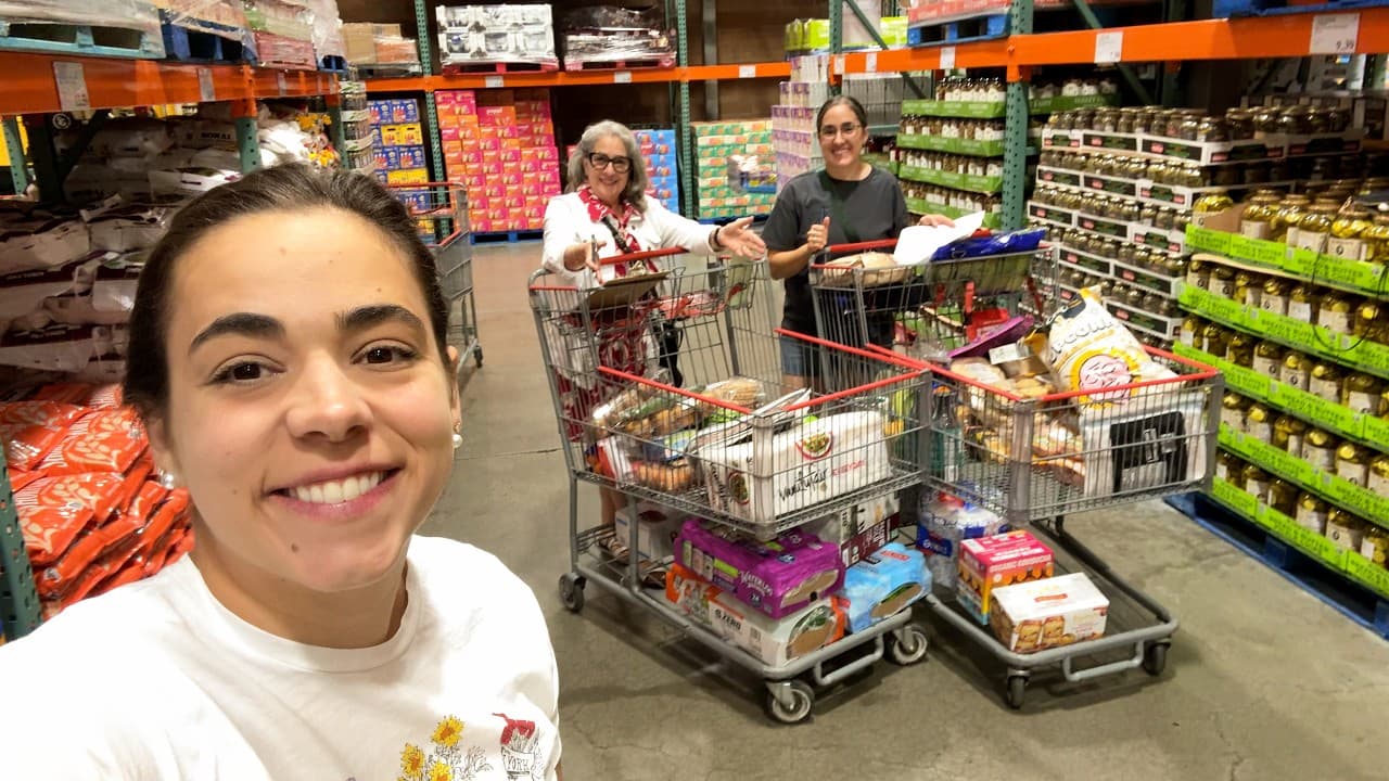 Cover Image for Youtube video: Costco Shopping for a Fun Family Vacation