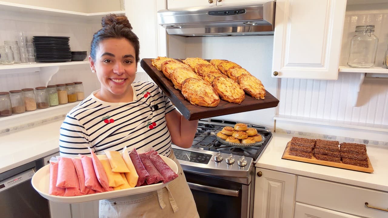Cover Image for Youtube video: 2 Sweet, 2 Savory: The Perfect End-of-Summer Snacks
