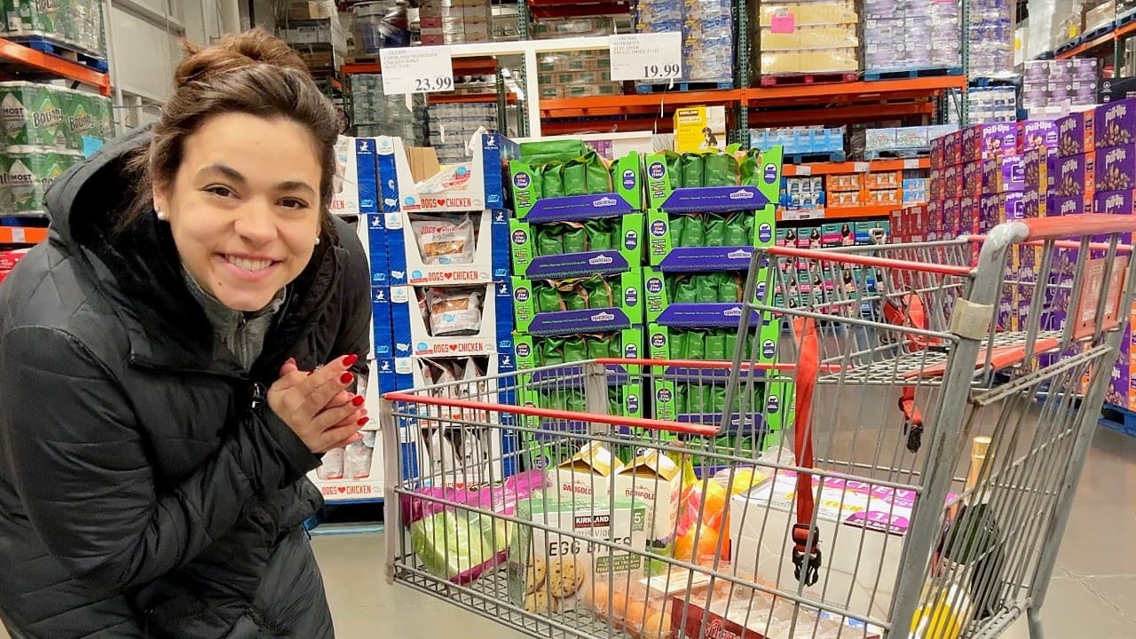 Cover Image for Youtube video: Back From Maternity Leave and We are Out SHOPPING at Costco and MORE!!